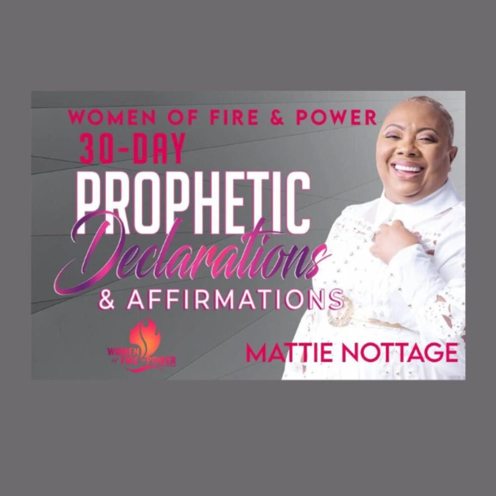 Prophetic Declarations for women